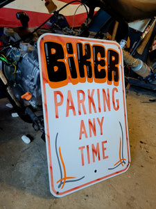 Biker parking