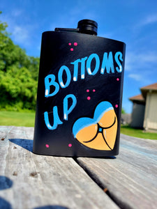 Bottoms up flask