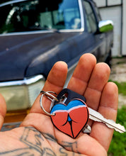 Load image into Gallery viewer, Heart key chain
